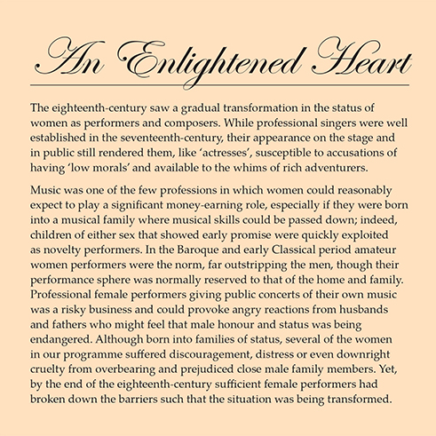 An Enlightened Heart CD Booklet p2